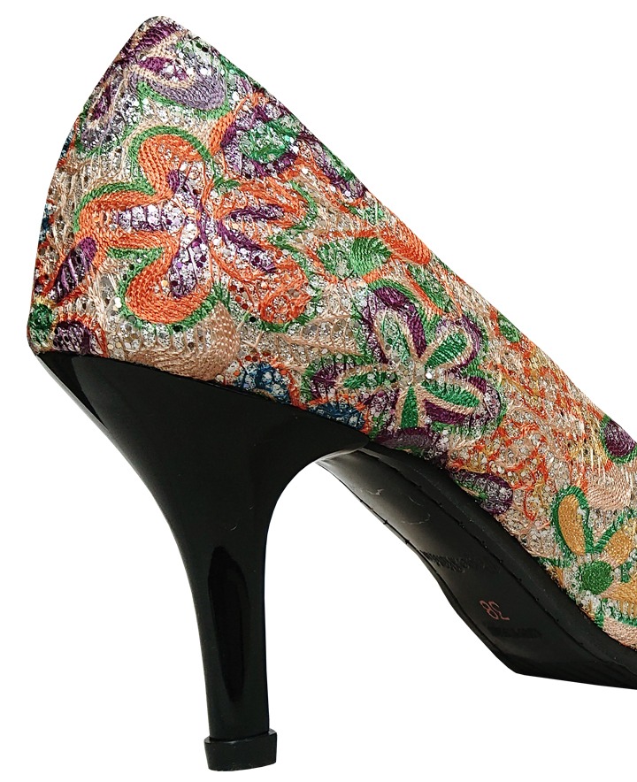 binnenkomst kook een maaltijd draadloos Sparkle Flora pump - Alle damesschoenen - www.shoelia.nl